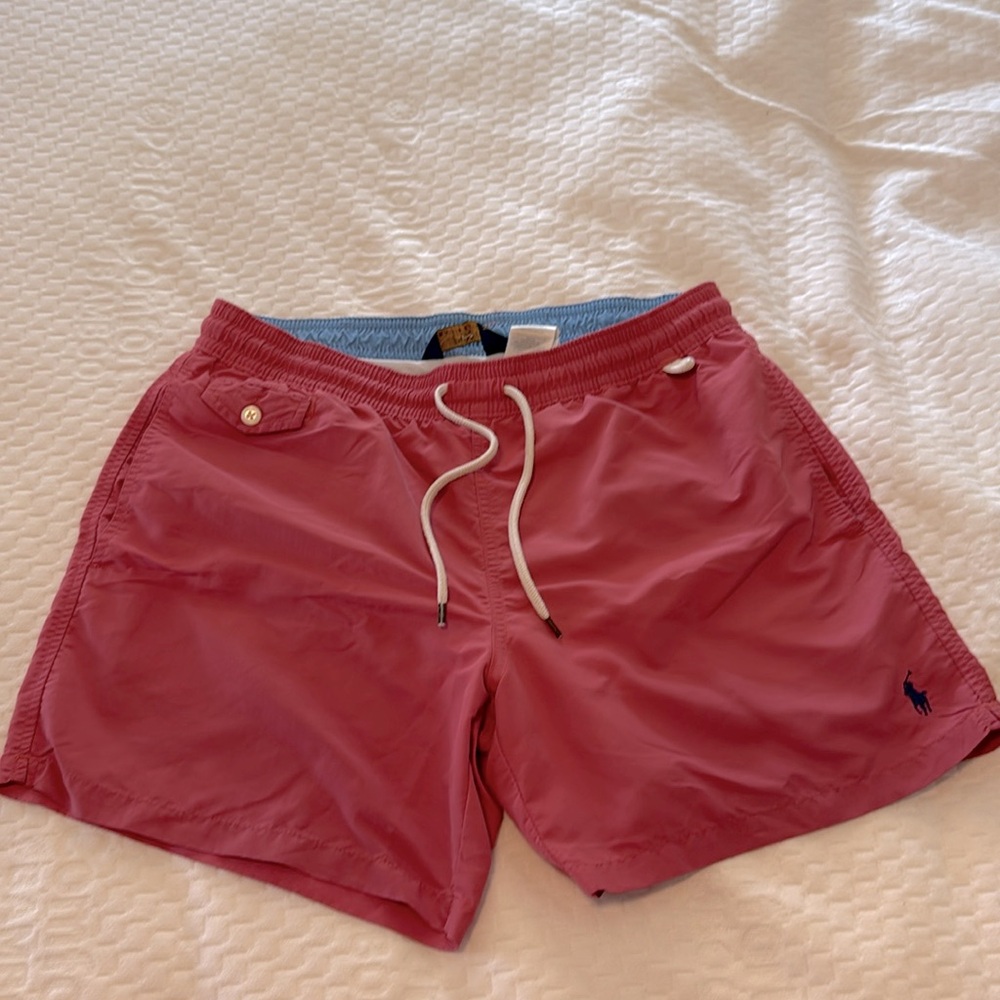 Polo swim trunks